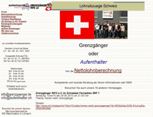 Tablet Screenshot of lohnabzuege.ch